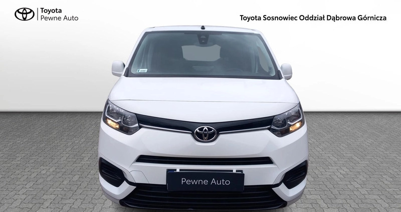 Toyota Proace City Verso cena 79900 przebieg: 47187, rok produkcji 2021 z Ośno Lubuskie małe 154